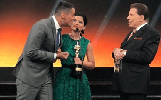 Vanessa Giácomo no Troféu Imprensa 2018, no SBT (Foto: Reprodução/Instagram) Vanessa Giácomo no Troféu Imprensa 2018, no SBT (Foto: Reprodução/Instagram)