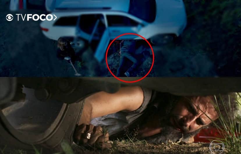 Gafe marca capítulo de O Outro Lado do Paraíso (Foto montagem: TV Foco) Gafe marca capítulo de O Outro Lado do Paraíso (Foto montagem: TV Foco)
