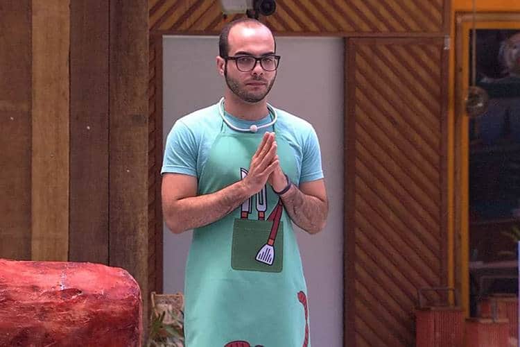 Mahmoud no BBB18 (Reprodução/TV Globo) Mahmoud no BBB18 (Reprodução/TV Globo)
