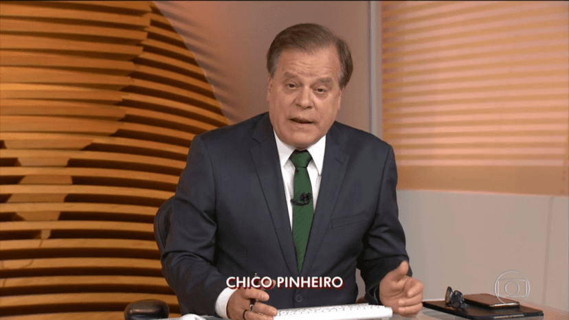 Chico Pinheiro na edição do Bom Dia Brasil desta quarta-feira (Foto: Reprodução) Chico Pinheiro na edição do Bom Dia Brasil desta quarta-feira (Foto: Reprodução)
