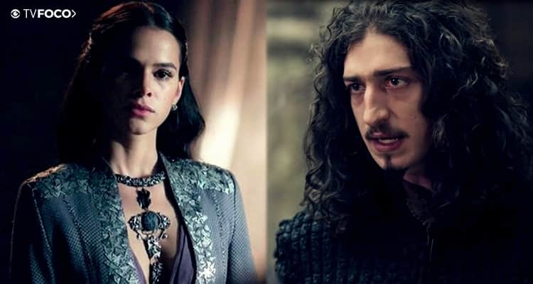 Rodolfo e Catarina em Deus Salve o Rei (Foto: Montagem/TV Foco) Rodolfo e Catarina em Deus Salve o Rei (Foto: Montagem/TV Foco)