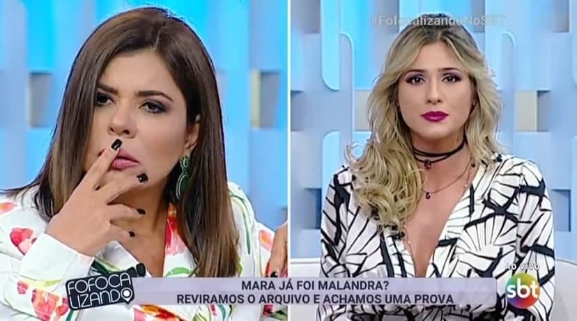 Mara Maravilha é rival de Lívia no SBT. (Foto: Reprodução/SBT) Mara Maravilha é rival de Lívia no SBT. (Foto: Reprodução/SBT)