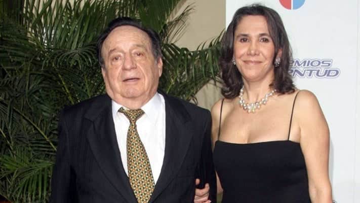 Roberto Gómez Bolaños ao lado de Florinda Meza. (Foto: Divulgação) Roberto Gómez Bolaños ao lado de Florinda Meza. (Foto: Divulgação)