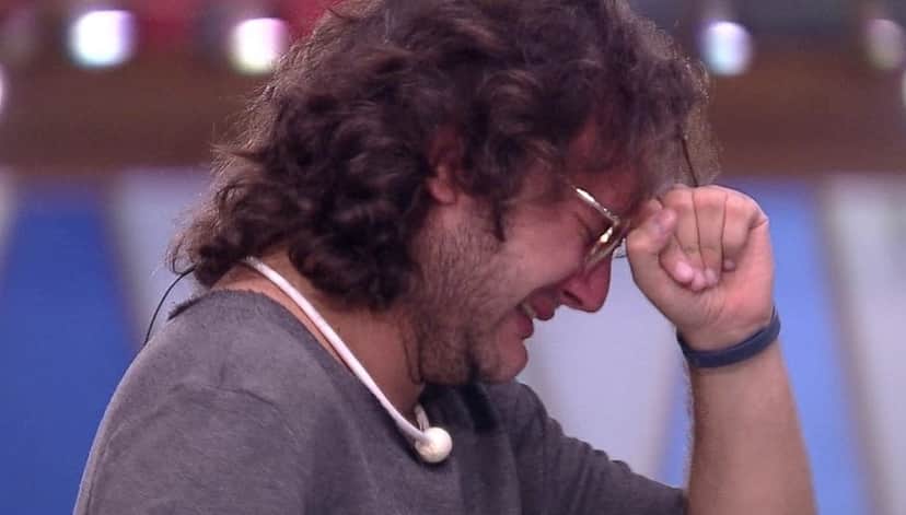 Diego após eliminação da Patrícia no BBB18 (Foto: Reprodução) Diego após eliminação da Patrícia no BBB18 (Foto: Reprodução)