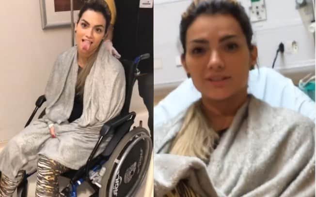 Kelly Key no hospital (Foto: Reprodução/Instagram) Kelly Key no hospital (Foto: Reprodução/Instagram)