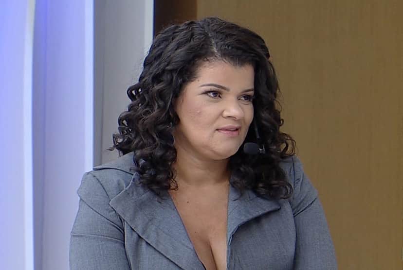 Branka Silva, ex de Naldo, esteve no palco do Superpop (Foto reprodução RedeTV) Branka Silva, ex de Naldo, esteve no palco do Superpop (Foto reprodução RedeTV)