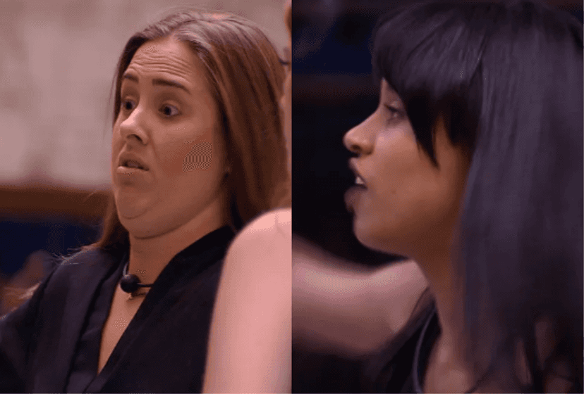 Gleici e Patricia brigaram feio no BBB18 Gleici e Patricia brigaram feio no BBB18