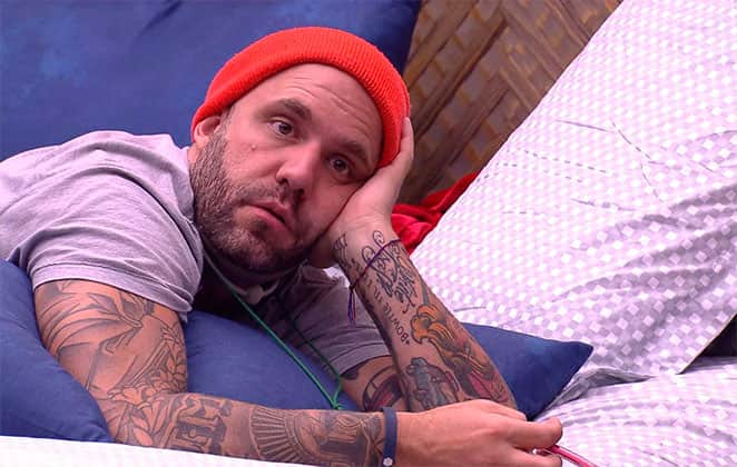 Caruso no BBB18 (Foto: Reprodução) Caruso no BBB18 (Foto: Reprodução)