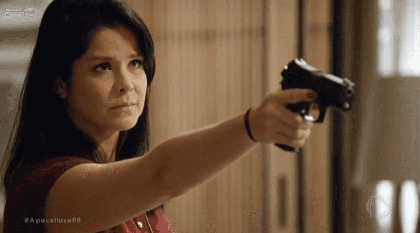Novela é Apocalipse surpreendida (Foto: Reprodução) Novela é Apocalipse surpreendida (Foto: Reprodução)