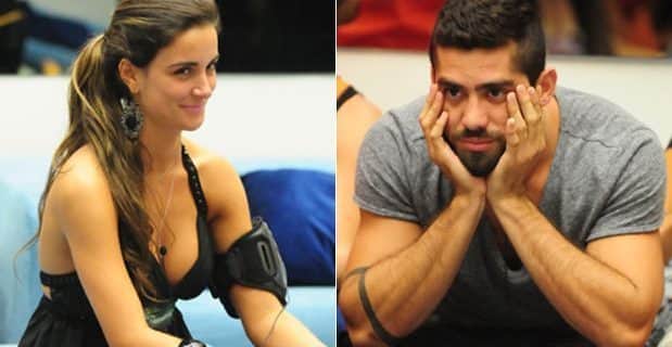 Laisa e Yuri movimentaram o edredom no BBB Laisa e Yuri movimentaram o edredom no BBB