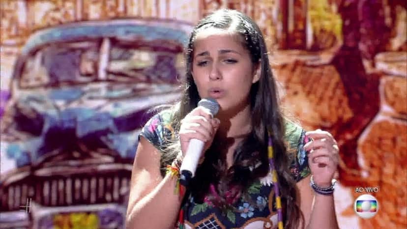 Livia Bernarde cantou 'Havana' e impressionou os técnicos (Foto: Reprodução/Globo) Livia Bernarde cantou 'Havana' e impressionou os técnicos (Foto: Reprodução/Globo)