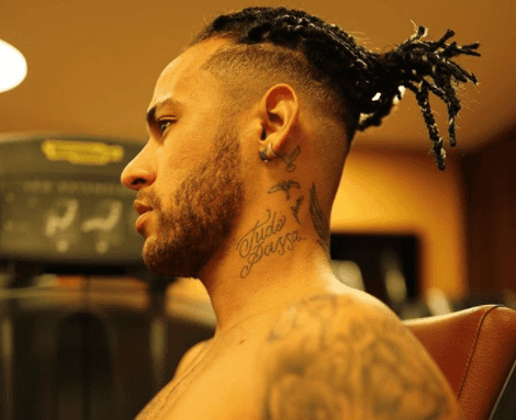 Novo visual de Neymar (Foto: Reprodução/Instagram)