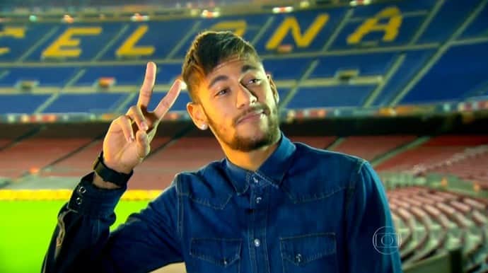 Neymar em entrevista à Globo (Foto: Reprodução/Globo) Neymar em entrevista à Globo (Foto: Reprodução/Globo)