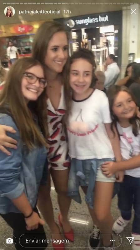 Patrícia recebe o carinho do público após eliminação Foto: Reprodução/Instagram Patrícia recebe o carinho do público após eliminação Foto: Reprodução/Instagram