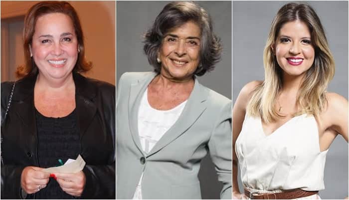 Claudia Jimenez, Betty Faria e Mariana Santos estarão em Os Infratores, série do Fantástico. (Foto: Montagem/Divulgação) Claudia Jimenez, Betty Faria e Mariana Santos estarão em Os Infratores, série do Fantástico. (Foto: Montagem/Divulgação)