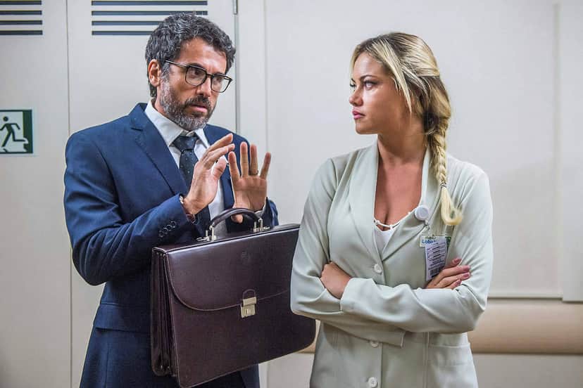 Samuel (Eriberto Leão) e Suzy (Ellen Roche) Samuel (Eriberto Leão) e Suzy (Ellen Roche)
