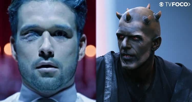 O Anticristo e o Diavo de Apocalipse (Foto: Montagem/TV Foco) O Anticristo e o Diavo de Apocalipse (Foto: Montagem/TV Foco)
