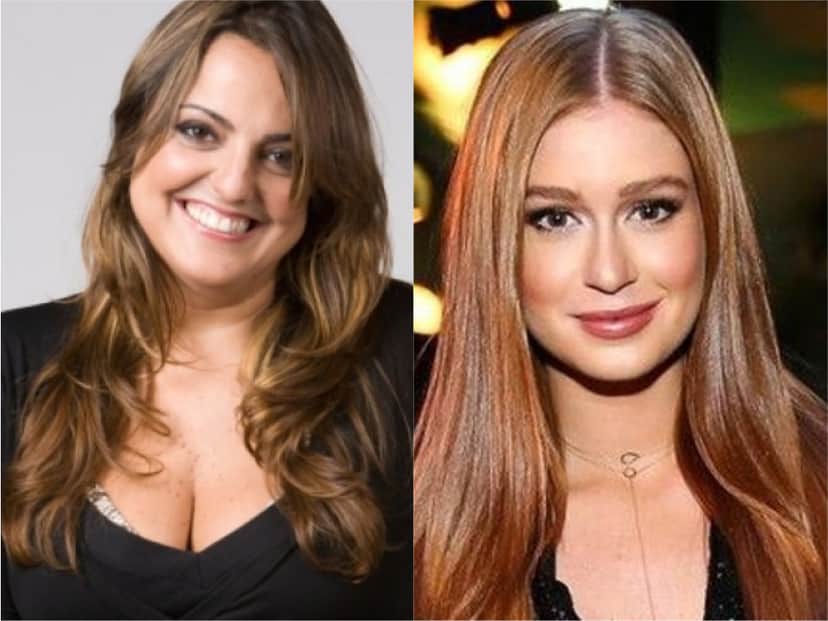 Fabiola Reipert e Marina não se suportam (Foto: Reprodução) Fabiola Reipert e Marina não se suportam (Foto: Reprodução)