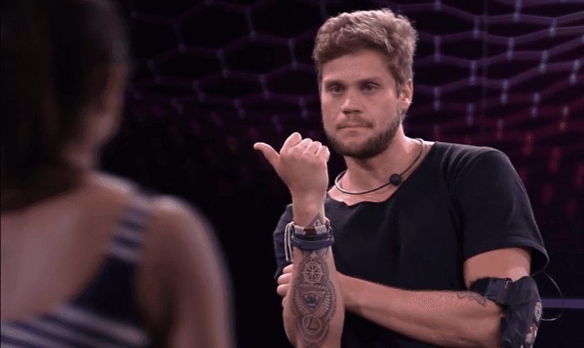Breno no BBB18 (Foto: Reprodução) Breno no BBB18 (Foto: Reprodução)