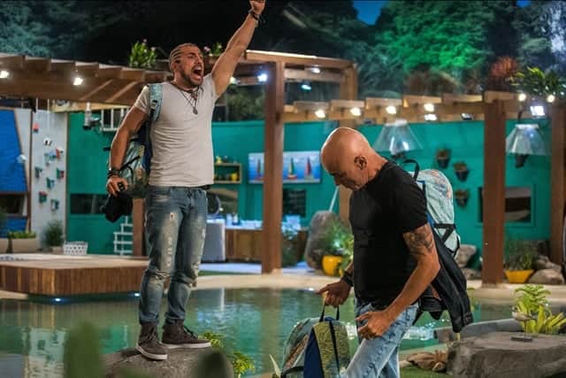 Kaysar em sua eliminação do BBB18 (Foto: Globo/Paulo Belote) Kaysar em sua eliminação do BBB18 (Foto: Globo/Paulo Belote)