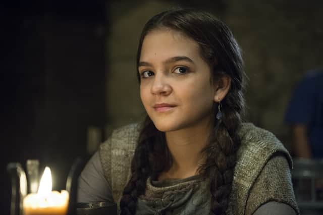 Mel Maia (Agnes) em Deus Salve o Rei (Foto: Globo/Estevam Avellar) Mel Maia (Agnes) em Deus Salve o Rei (Foto: Globo/Estevam Avellar)