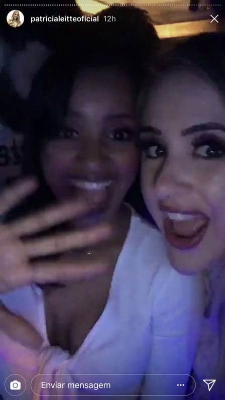 Gleici e Patrícia (Foto: Reprodução)