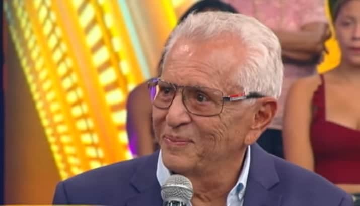 Carlos Alberto de Nóbrega durante sua participação no Hora do Faro. (Foto: Reprodução/RecordTV) Carlos Alberto de Nóbrega durante sua participação no Hora do Faro. (Foto: Reprodução/RecordTV)