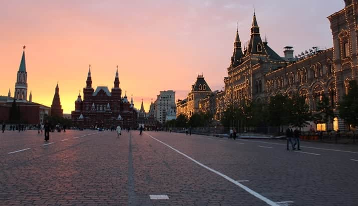 Estúdio da Globo será montado na Praça Vermelha, em Moscou. (Foto: Divulgação) Estúdio da Globo será montado na Praça Vermelha, em Moscou. (Foto: Divulgação)