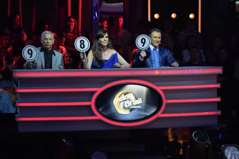 Jurados do reality do Dancing Brasil de Xuxa Meneghel na Record (Foto: Blad Meneghel) Jurados do reality do Dancing Brasil de Xuxa Meneghel na Record (Foto: Blad Meneghel)