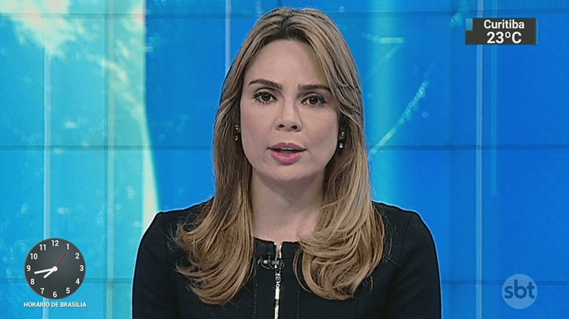 A jornalista Rachel Sheherazade foi forçada a ficar calada e expôs sua indignação (Foto: Reprodução/SBT) A jornalista Rachel Sheherazade foi forçada a ficar calada e expôs sua indignação (Foto: Reprodução/SBT)