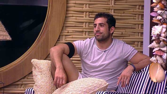 Kaysar é um dos favoritos ao prêmio do BBB18. (Foto: Reprodução) Kaysar é um dos favoritos ao prêmio do BBB18. (Foto: Reprodução)