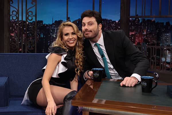 Joelma na última vez que esteve no The Noite (Foto: Reprodução) Joelma na última vez que esteve no The Noite (Foto: Reprodução)