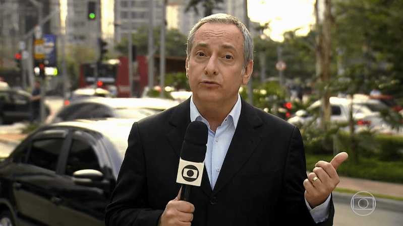 José Roberto Burnier em reportagem no Jornal Nacional (Foto: Reprodução/Globo) José Roberto Burnier em reportagem no Jornal Nacional (Foto: Reprodução/Globo)