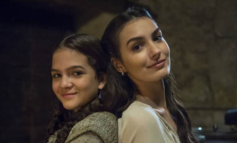 Agnes e Selena em Deus Salve o Rei (Foto: Divulgação) Agnes e Selena em Deus Salve o Rei (Foto: Divulgação)