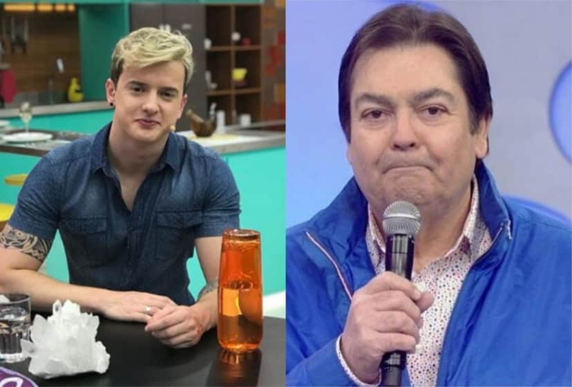 Aaron Tura conta uma fofoca dos bastidores do Show dos Famosos na Globo (Foto montagem: TV Foco) Aaron Tura conta uma fofoca dos bastidores do Show dos Famosos na Globo (Foto montagem: TV Foco)