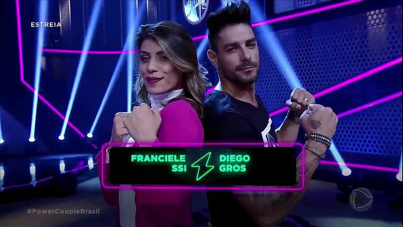 Franciele e Diego Grossi (Foto: Reprodução) Franciele e Diego Grossi (Foto: Reprodução)