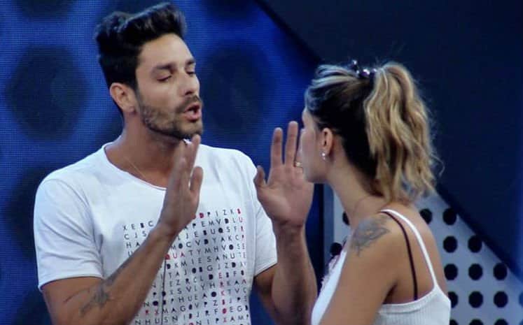 Diego e Franciele no Power Couple (Foto: Reprodução) Diego e Franciele no Power Couple (Foto: Reprodução)