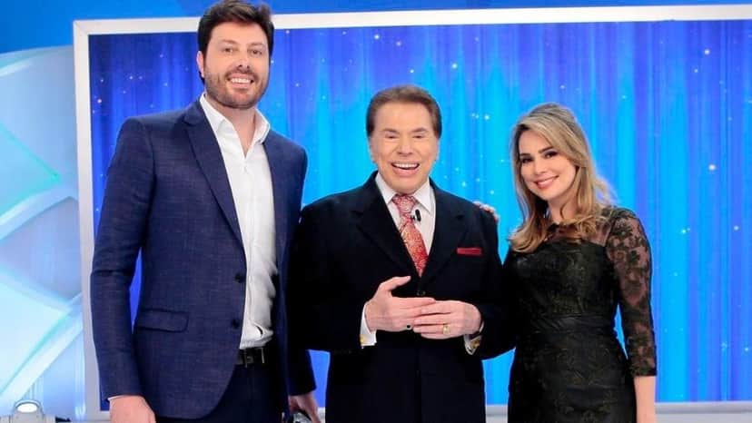 Rachel no Programa Silvio Santos. Foto – divulgação/SBT
