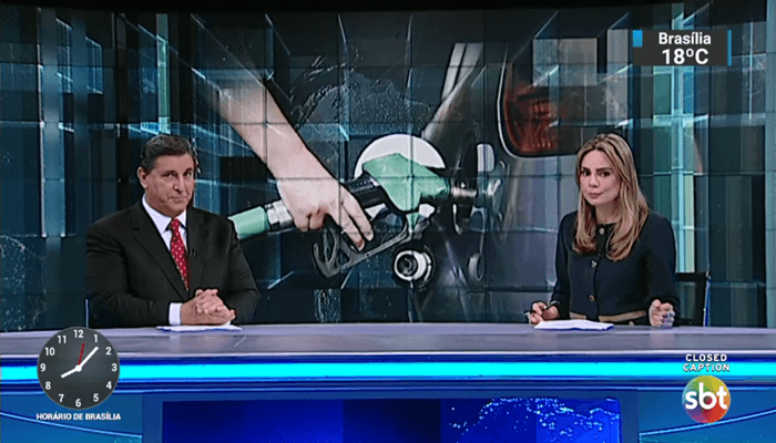 Carlos Nascimento e Rachel Sheherazade no SBT Brasil (Foto: Reprodução/SBT) Carlos Nascimento e Rachel Sheherazade no SBT Brasil (Foto: Reprodução/SBT)