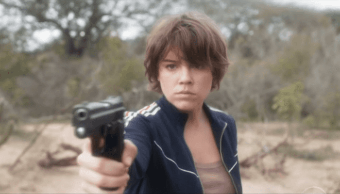 Maria (Alice Wegmann) em cena de Onde Nascem os Fortes (Foto: Reprodução/Globo) Maria (Alice Wegmann) em cena de Onde Nascem os Fortes (Foto: Reprodução/Globo)