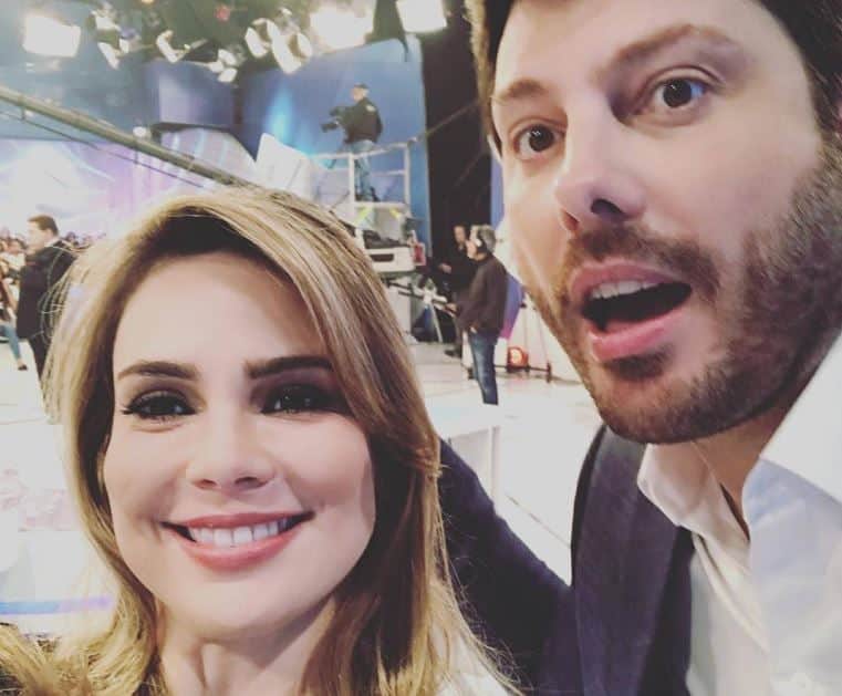 Danilo Gentili e Rachel Sheherazade (Foto: Reprodução/Instagram) Danilo Gentili e Rachel Sheherazade (Foto: Reprodução/Instagram)