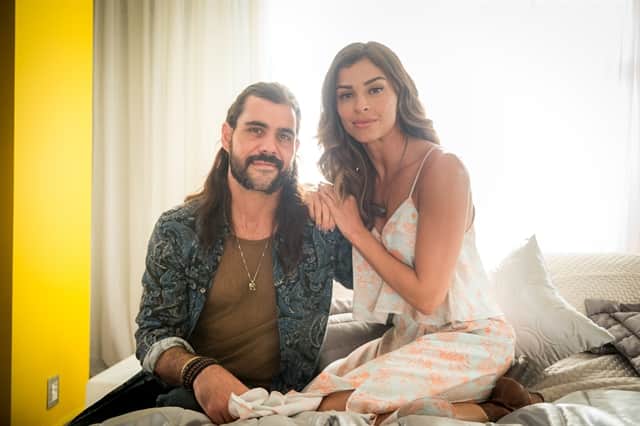 Mariano (Juliano Cazarré) e Lívia (Grazi Massafera) (Foto: Globo/Raquel Cunha) Mariano (Juliano Cazarré) e Lívia (Grazi Massafera) (Foto: Globo/Raquel Cunha)