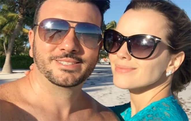 Thaeme e o marido (Foto: Reprodução/Instagram) Thaeme e o marido (Foto: Reprodução/Instagram)