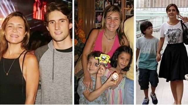 Adriana Esteve e os filhos (Foto: Reprodução) Adriana Esteve e os filhos (Foto: Reprodução)