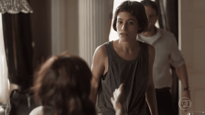 Manu (Luisa Arraes) em cena de Segundo Sol (Foto: Reprodução/Globo) Manu (Luisa Arraes) em cena de Segundo Sol (Foto: Reprodução/Globo)