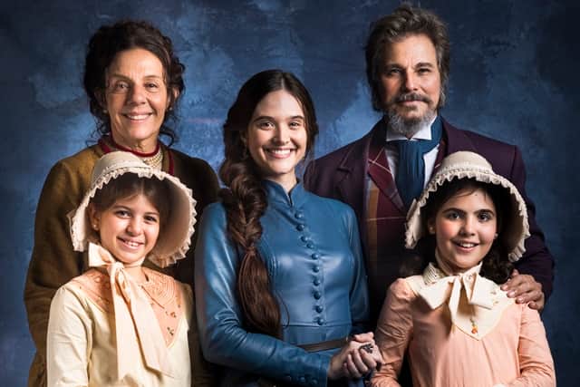 A família Machado de O Tempo Não Para, próxima novela das sete da Globo (Foto: Globo/João Miguel Júnior) A família Machado de O Tempo Não Para, próxima novela das sete da Globo (Foto: Globo/João Miguel Júnior)