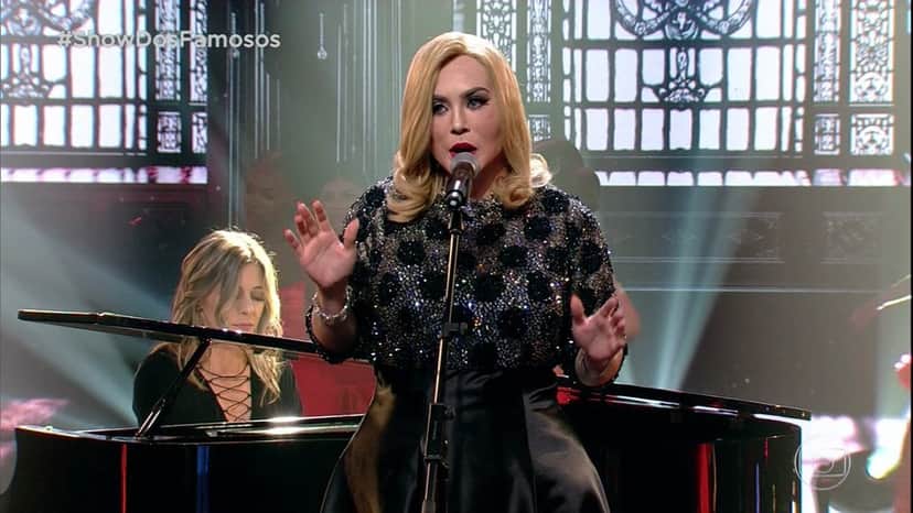Apresentação de Naiara Azevedo desagradou o público (Foto: Reprodução/Globo) Apresentação de Naiara Azevedo desagradou o público (Foto: Reprodução/Globo)