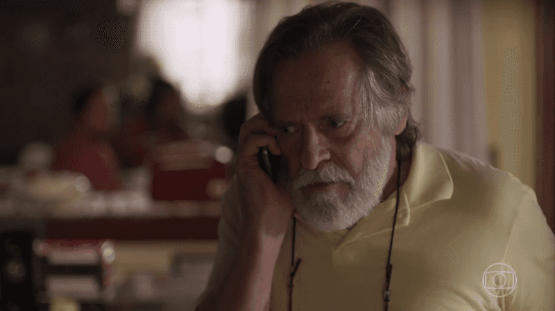 Dodô (José de Abreu) em cena de Segundo Sol (Foto: Reprodução/Globo) Dodô (José de Abreu) em cena de Segundo Sol (Foto: Reprodução/Globo)