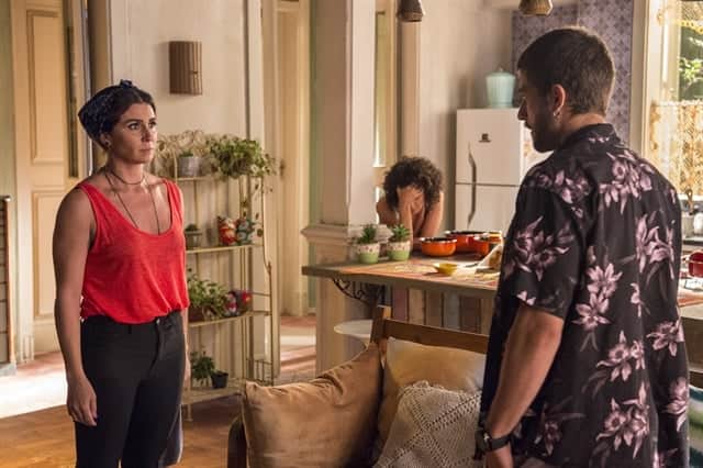 Luzia (Giovanna Antonelli) revela a Ícaro (Chay Suede) que é sua mãe (Foto: Globo/Estevam Avellar) Luzia (Giovanna Antonelli) revela a Ícaro (Chay Suede) que é sua mãe (Foto: Globo/Estevam Avellar)