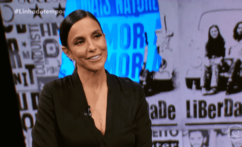 A cantora Ivete Sangalo no Altas Horas (Foto: TV Globo) A cantora Ivete Sangalo no Altas Horas (Foto: TV Globo)